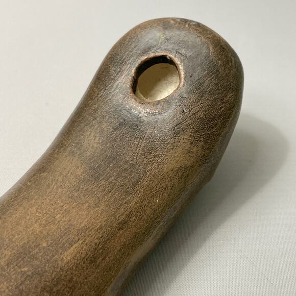 Retro Ceramic Owl Spoon Rest Holder with Wall Hanger Hand Painted Vintage - Picture 2 of 4